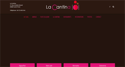 Desktop Screenshot of la-cantina.fr