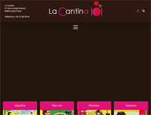 Tablet Screenshot of la-cantina.fr